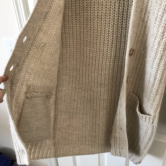 Banana Republic Cable-knit Alpaca Wool Cardigan - Picture 5 of 12